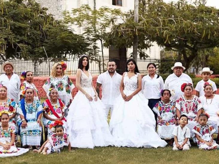 Diario del Yaqui - Indígenas yucatecas elaboran vestidos de novia de alta  costura