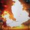 VIDEO. Explota y se incendia pipa de gas al sur de Hermosillo