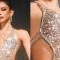 Miss Tailandia impacta con vestido hecho con fichas de latas